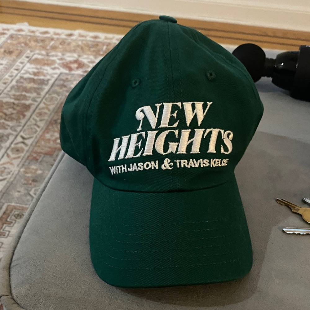 New Heights Jason Kelce and Travis Kelce hat